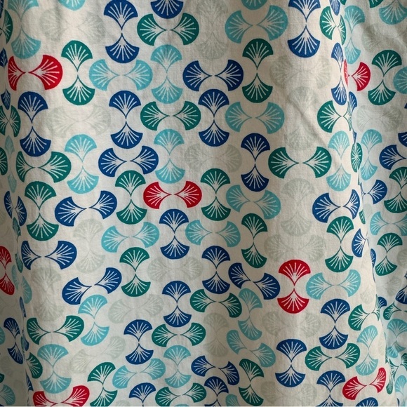 Original Penguin Short Sleeve Collared Button Up Art Deco Geo Print Mens Size M - Picture 6 of 11